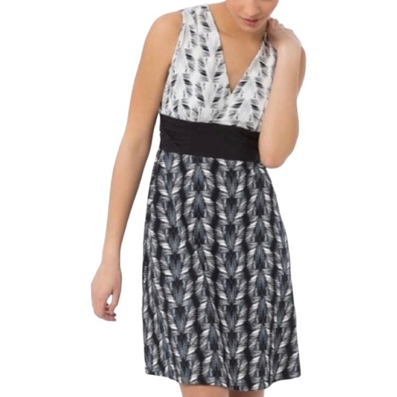 PATAGONIA ‘Margot’ Sleeveless Organic Cotton Jersey Knit Fit & Flare Dress Sz XS - Picture 1 of 10